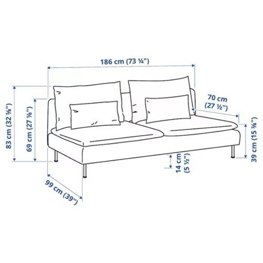 【期限:9/22】 IKEA ソファー　早い者勝ち！廃盤品