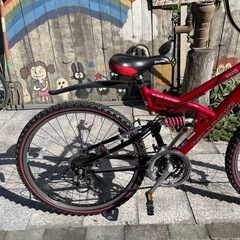 【3733】マウンテン　SPALDING  26インチ  17,100円（防犯・税込）