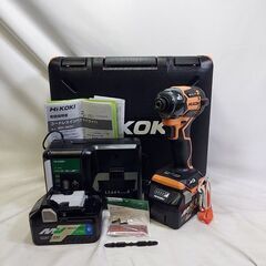 HIKOKI WH36DC(2XPS) インパクトドライバー コーラルストーン【市川