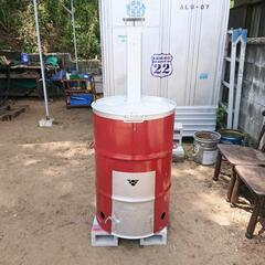 ドラム缶 焼却炉 200L 配達設置込み ドラム缶200L 焼却炉 配達 設置 込み