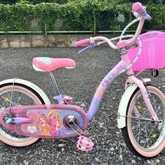 ディズニープリンセス ゆめかわ自転車 16インチ
