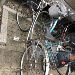 中古自転車　譲渡証明書付き　