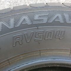 中古タイヤ 4本セット 195/70-15 残り9分山位
