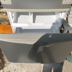 【リサイクルサービス八光】2008年製　シャープ  冷蔵庫（345L・左右開き） SJ-WA35P-S