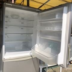 【リサイクルサービス八光】2008年製　シャープ  冷蔵庫（345L・左右開き） SJ-WA35P-S