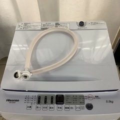 Hisense  ハイセンス　洗濯機　HW-E5504  2022年製  5.5㎏