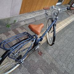 CHALINX[チャリンクス]JUNEAW(ジュノー)27吋 折り畳み自転車 外装6段/ネイビー