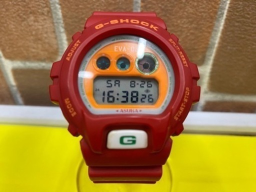 【愛品館江戸川店】 CASIO G-SHOCK  エヴァンゲリオン アスカモデル DW-6900FS EVA-02 腕時計 ID107-047376-007