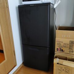 【値下】Pansonic 冷凍冷蔵庫 138L NR-B14BW...