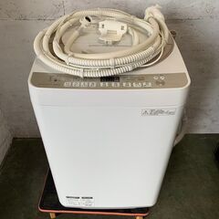 【SHARP】 シャープ 全自動電機洗濯機 7.0㎏ ES-KS...
