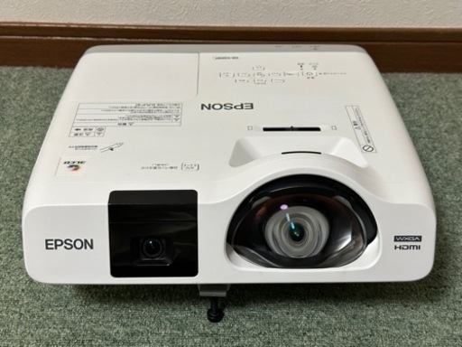 EPSON 大画面超短焦点プロジェクター(EB-536WT)  3400lm HDMI