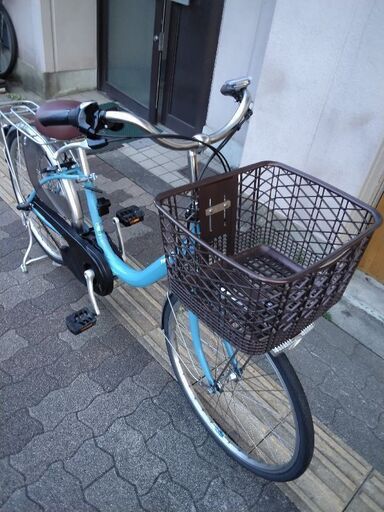 パナソニック 電動自転車 ビビ・LU 26型 内装3段 ターコイズブルー パナソニック 電動自転車 ビビ・LU 26型 内装3段 ターコイズブルー