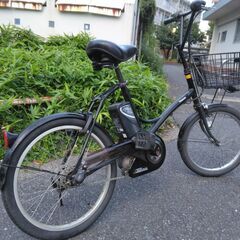パナソニック 20インチの電動自転車です。 内装3段ギア付きです。