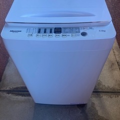 Hisense 洗濯機 HW-E5504 5.5kg 2021年製