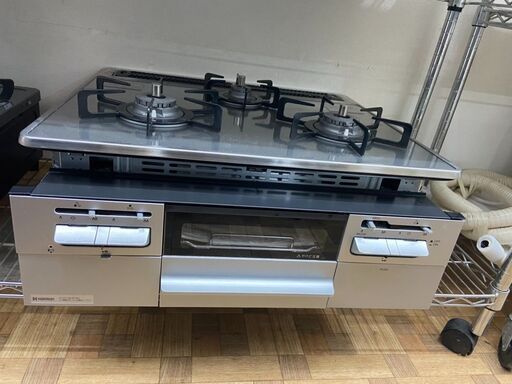 ビルトインガスコンロ 都市ガス ハーマン DW32T6WTNASV 2023年製 がすこんろ キッチンコンロ 【安心の3ヶ月保証】自社配送時代引き可※現金、クレジット、スマホ決済対応※