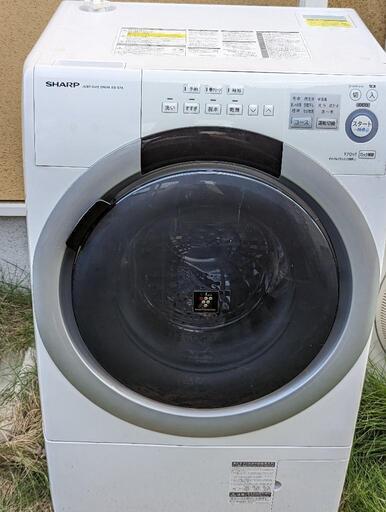 ドラム新品 SHARPドラム式洗濯機 ES-S7A 7kg 2016年製