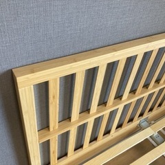 IKEA ダブルベッド　フレーム+マットレスセット