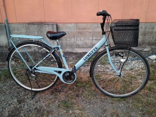 26インチ6段変速軽快車