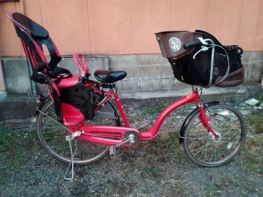 26インチ前後子供載せ自転車(3段変速内臓)適合身長160cm以上