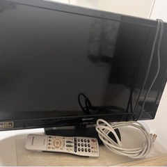 SHARP 24インチ液晶テレビ