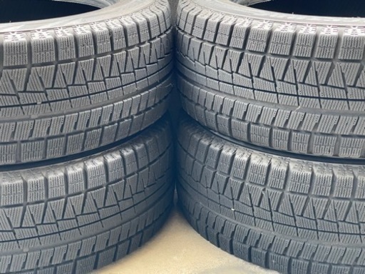 225⁄55R17 スタッドレス レボGZ 225/55R17 バリ山4本セット 4本 バリ