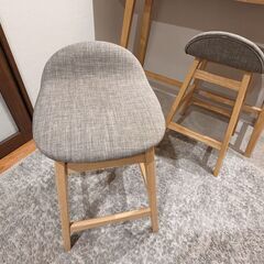 ニトリ：カウンターテーブル＋チェア (2 脚セット)