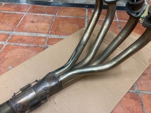 本物　当時物　規制前コブラ菅　fzr400 1WG 旧車 本物 当時物 規制前コブラ菅 fzr400 1WG 旧車 RPM 規制前2型