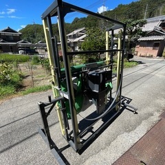 レザーコンテナ 稲刈り Kトラ 籾摺り