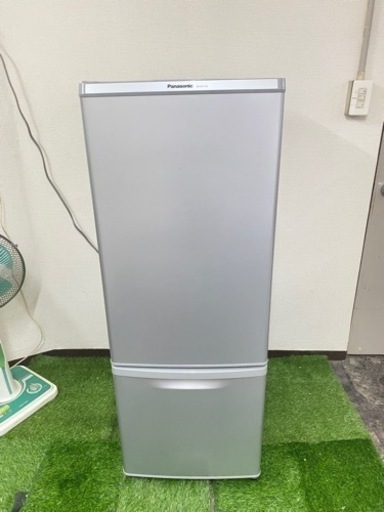 北九州市内配送無料　保証付き　パナソニック 168L 冷凍冷蔵庫 NR-B177W-S(シルバー※本体色はグレー)