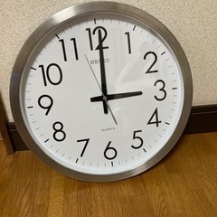 掛け時計　SEIKO  直径38cm  ジャンク