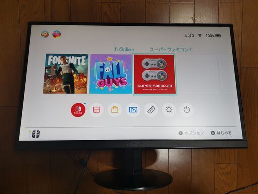 SA270Abmi　Acer　ディスプレイ　２７インチ　引取限定　２０１９年製造　少々問題あり