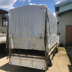 1トントラック荷台(荷台のみ)幌セット（中古)マツダのボンゴ外すの物