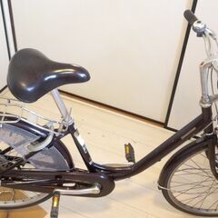 格好いい　中古自転車 ブリヂストン Alumi-U、24”（インチ）内装3段速度, シフト：グリップ