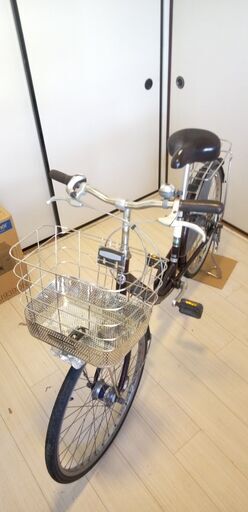 格好いい 中古自転車 ブリヂストン Alumi-U、24”（インチ）内装3段速度