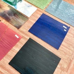 ステンドグラス用材料 ガラス13枚セット（ウロボロス等）