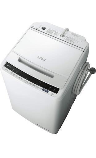 日立洗濯機ビートウォッシュ 8kg 美品（2019年式）