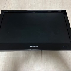 【ジャンク品】TOSHIBA製 19インチテレビ