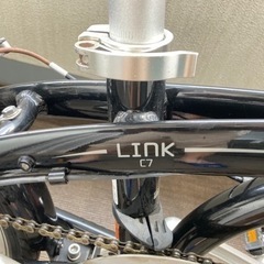 tern link C7 折りたたみ自転車　空気入れ　チェーンロック付