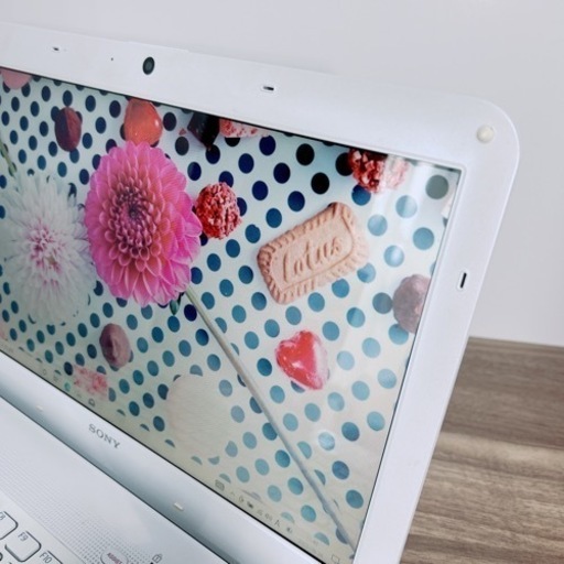 B62【VAIO♡SSD搭載♡メモリ4GB】カメラ付ノートPC/初心者 B62【VAIO♡SSD搭載♡メモリ4GB】カメラ付ノートPC/初心者