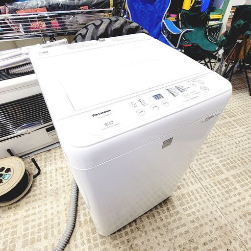 【ジモティ特別価格】パナソニック/Panasonic 洗濯機 NA-F50BE6 2018年製 5キロ