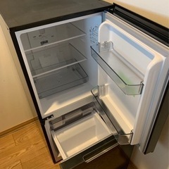 2022年製新品同じ超美品シャープ｜SHARP 冷蔵庫 ピュアブラック SJ-GD15J-B [幅49.5cm /152L /2ドア /右開き/左開き付け替えタイプ /2022年]