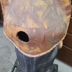 たぬき　タヌキ　信楽焼　置物　縁起物　商売繁盛　陶器　焼き物　35号　美品