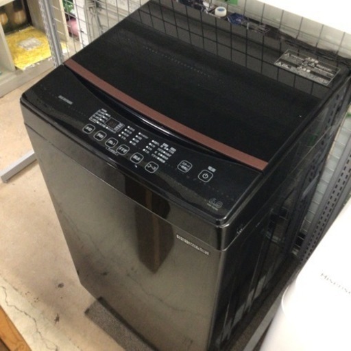 洗濯機 アイリスオーヤマ IAW-T603BL 2021年製 6.0kg