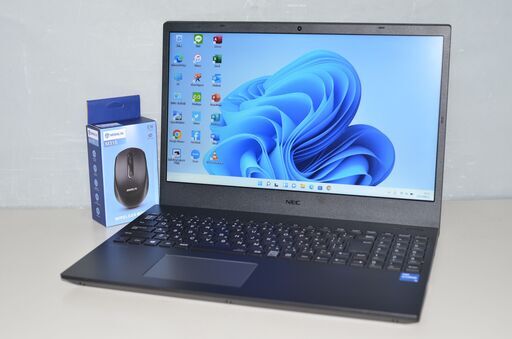 中古良品ノートパソコン Windows11+office NEC VRT42FBFJ31B core i5-1135G7/メモリ8GB/爆速SSD512GB+HDD1TB/15.6インチ/カメラ/DVDマルチ