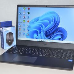 中古良品ノートパソコン Windows11+office NEC VRT42FBFJ31B core i5-1135G7/メモリ8GB/爆速SSD512GB+HDD1TB/15.6インチ/カメラ/DVDマルチ 中古良品ノートパソコン Windows11+office NEC VRT42FBFJ31B core i5