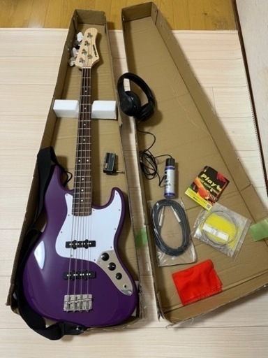 ベース(パープル)美品