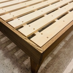 【売約済】　Re:CENO product リセノ　プロダクト　東京　TOKYO folk フォーク　ベッドフレーム　ベッド　ダブル　すのこ　ヘッドボード　検　ウニコ　unico アディ　ADDAY