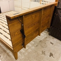 【売約済】　Re:CENO product リセノ　プロダクト　東京　TOKYO folk フォーク　ベッドフレーム　ベッド　ダブル　すのこ　ヘッドボード　検　ウニコ　unico アディ　ADDAY