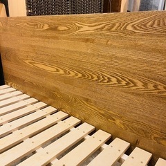 【売約済】　Re:CENO product リセノ　プロダクト　東京　TOKYO folk フォーク　ベッドフレーム　ベッド　ダブル　すのこ　ヘッドボード　検　ウニコ　unico アディ　ADDAY