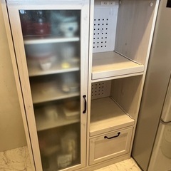 SESAMI セサミ　食器棚　レンジ台　キッチンボード